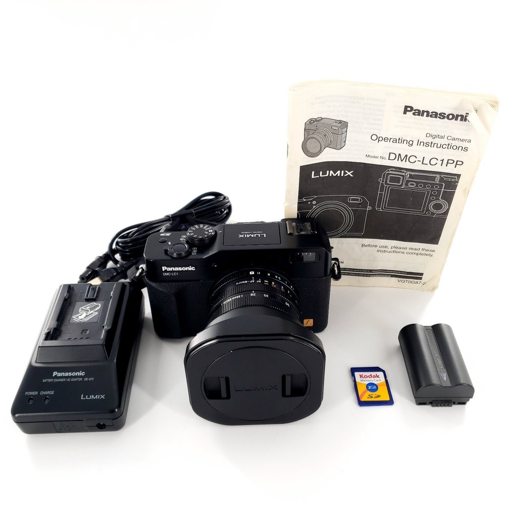 Panasonic Lumix DMC-LC1 5.0MP Digital Camera w/ SD Card, Battery, Charger Tested - Picture 10 of 16